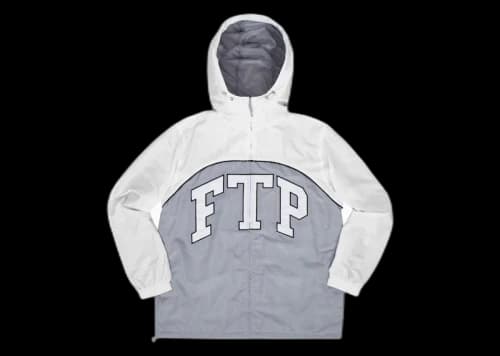 FTP Spell Out Track Jacket Gray