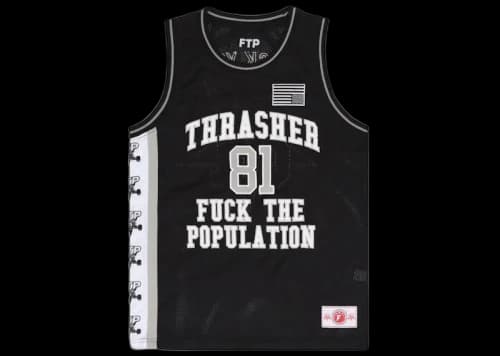 FTP Thrasher Championship Jersey Black