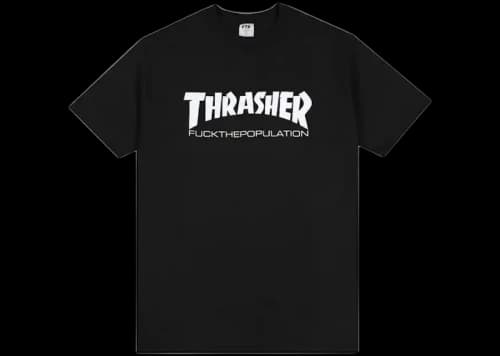 FTP Thrasher Logo Tee Black