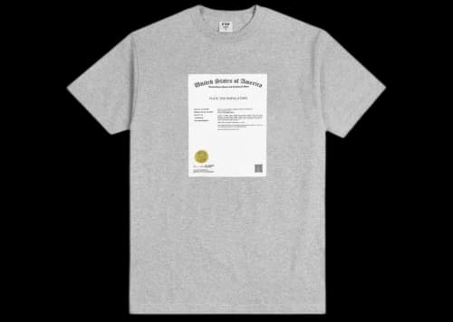FTP Trademark Tee Heather Gray