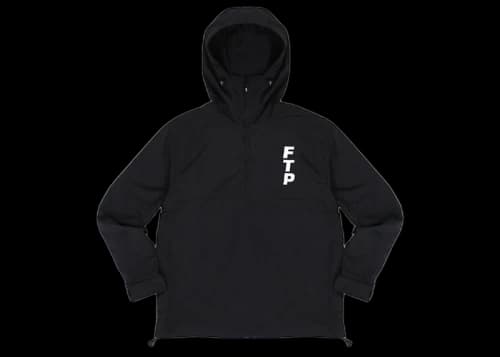 FTP Vertical Logo Anorak Black