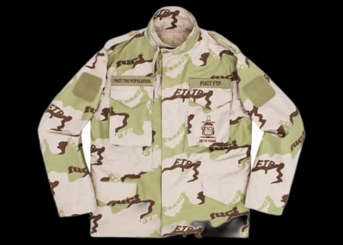 FTP x FUCT M65 Jacket Camo