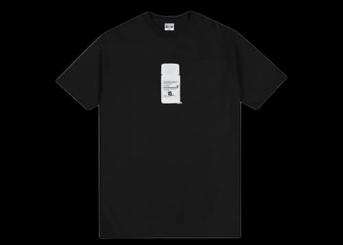 FTP x FUCT Pill Bottle Tee Black