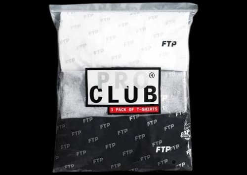 FTP x Pro Club 3 Pack Tee Multi