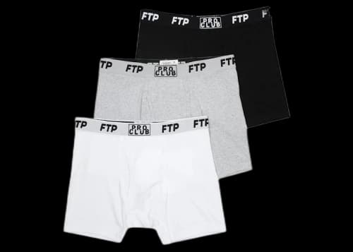 FTP x Pro Club Boxer Briefs (3 Pack) Multi