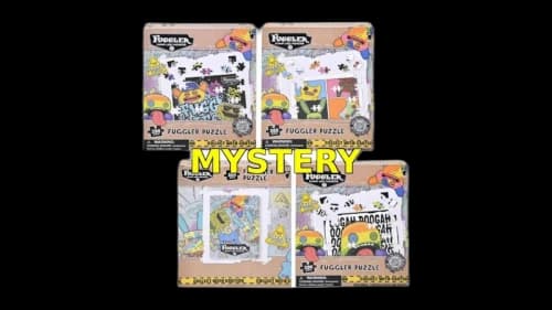 Fuggler 200 Piece Mystery Puzzle Black