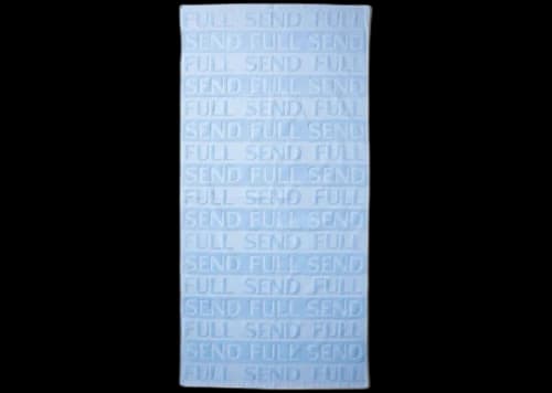 Full Send Bath Towel Blue
