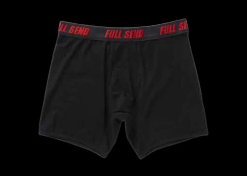 Full Send Boxer Briefs Black