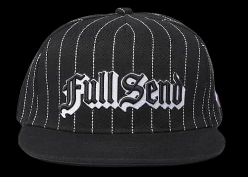 Full Send Bronx Baseball Hat Black
