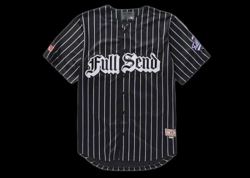 Full Send Bronx Baseball Jersey Black