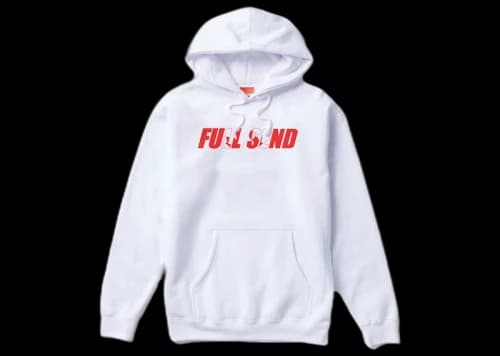 Full Send Canada Day Hoodie White