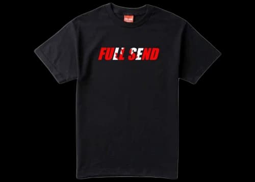 Full Send Canada Day Tee Black