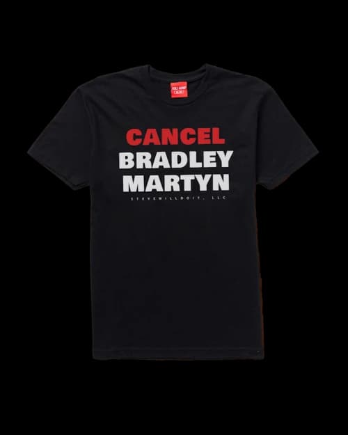 Full Send Cancel Bradley Martyn T-shirt Black