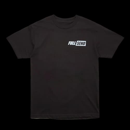 Full Send Fear Factor Tee Black
