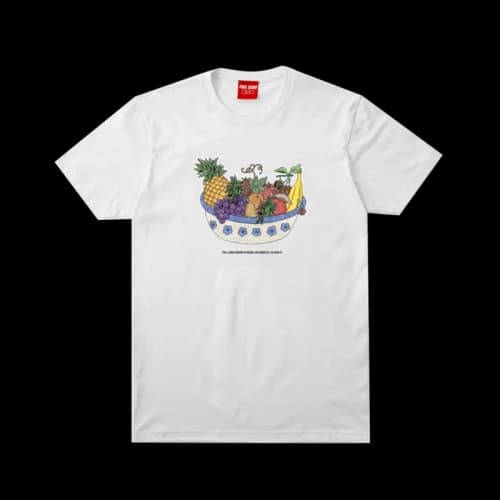 Full Send Fruit Bowl Tee White