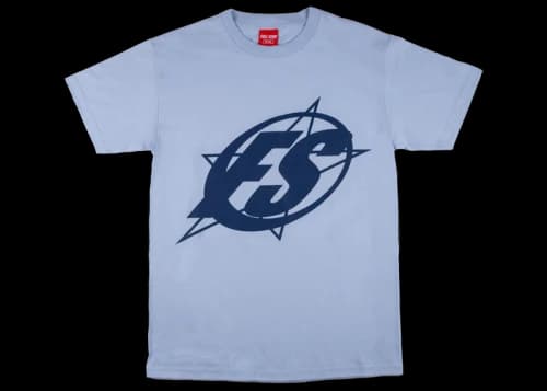 Full Send FS Star Tee Light Blue