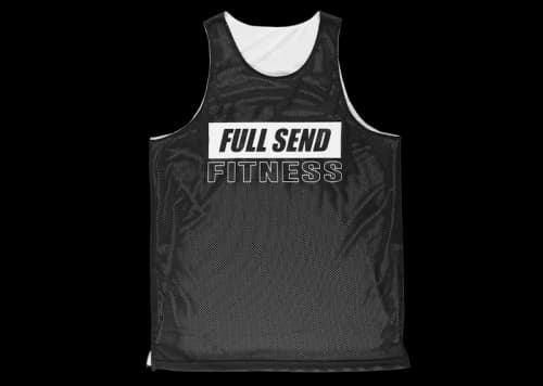 Full Send FSF Reversible Mesh Jersey Black