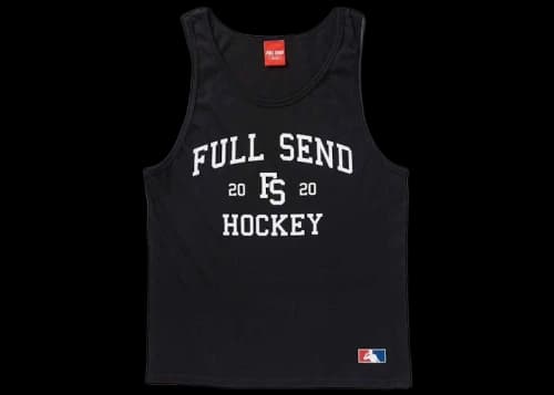 Full Send Hockey Tank Black