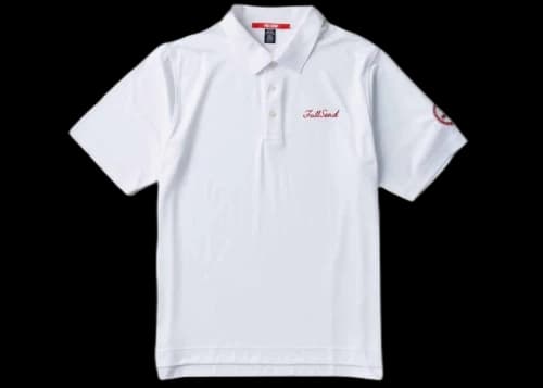 Full Send Masters Golf Polo White