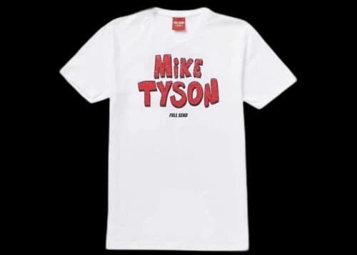 Full Send Mike Tyson Tee White
