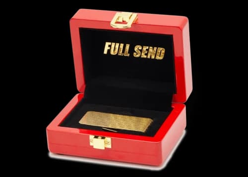 Full Send Money Clip Gold