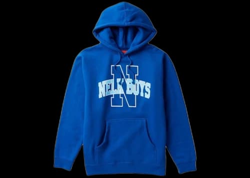 Full Send Nelk Collegiate Hoodie Blue
