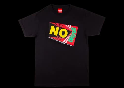 Full Send No To Drugs Tee Black