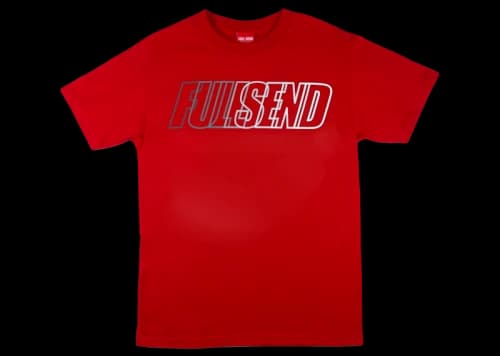 Full Send Phase Tee Red