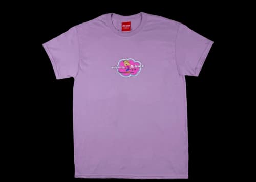 Full Send Shredding Lines Tee Lavender