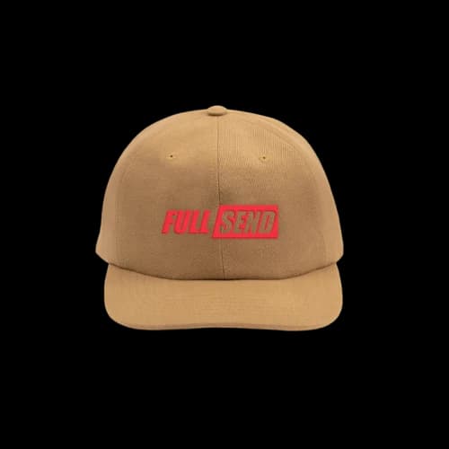 Full Send Snapback Hat Khaki
