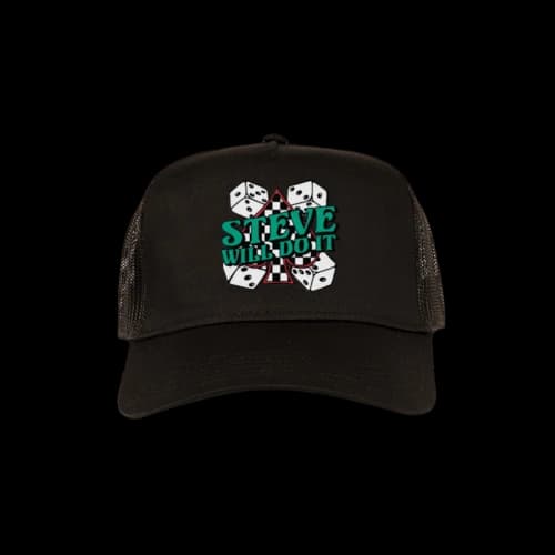 Full Send Stevewilldoit Dice Hat Black