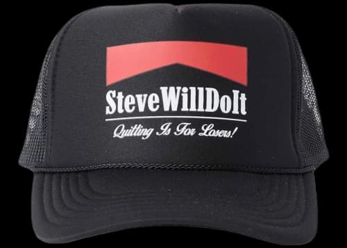 Full Send SteveWillDoIt Smokes Hat Black