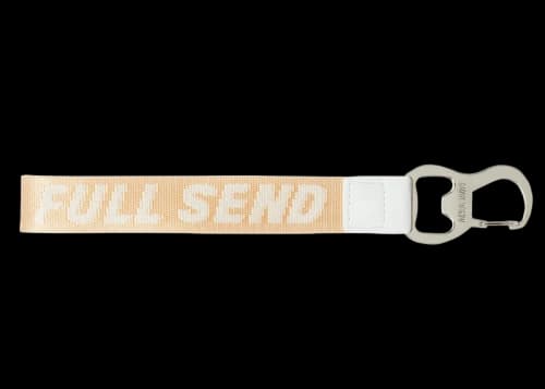 Full Send Woven Lanyard Tan