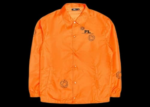 Futura Laboratories Coaches Jacket Orange