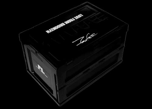 Futura Laboratories Collapsible Crate Black