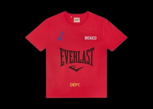 Gallery Dept. x Everlast J T-shirt Red