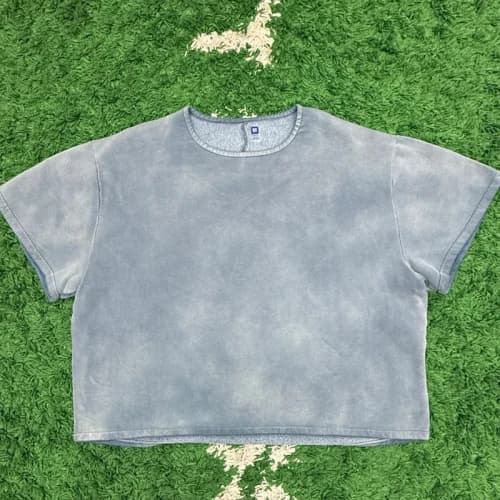 Gap Short Sleeve French Terry Sweatshirt Blue