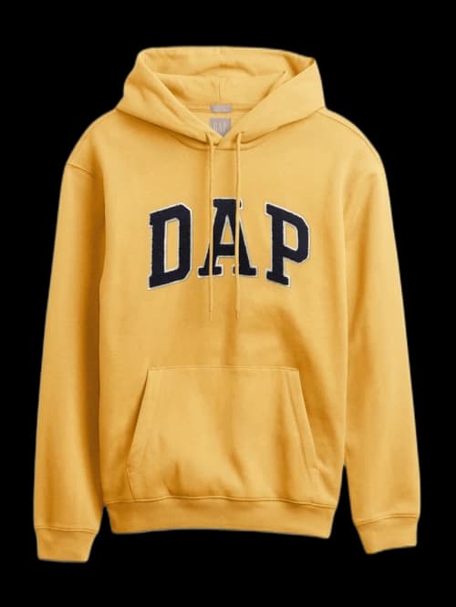 Gap x Dapper Dan DAP Hoodie Golden Yellow