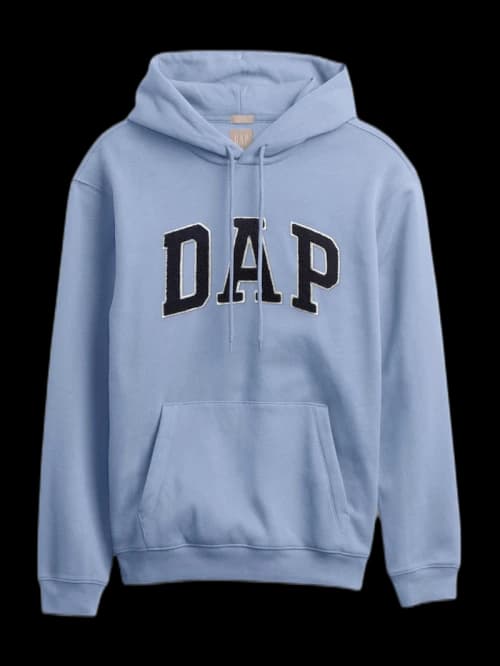 Gap x Dapper Dan DAP Hoodie Sky Blue