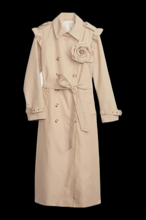 Gap x LoveShackFancy Trench Coat Wicker