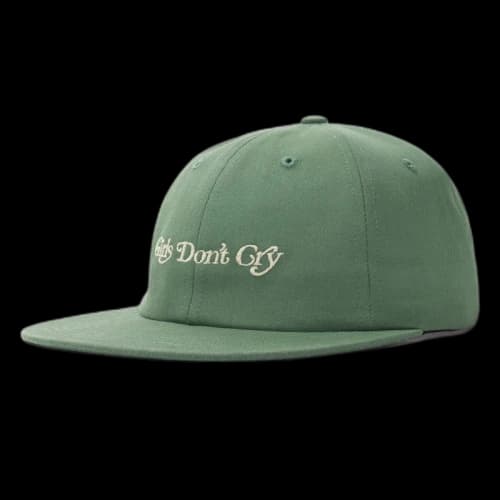 Girls Don't Cry 6 Panel Cap Army