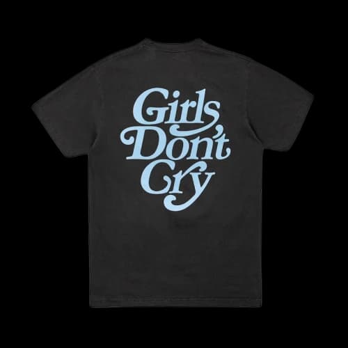 Girls Don't Cry Washed GDC Logo Tee Black/Blue