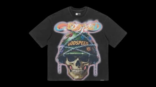 Godspeed Badges Of Honor T-shirt Black Wash