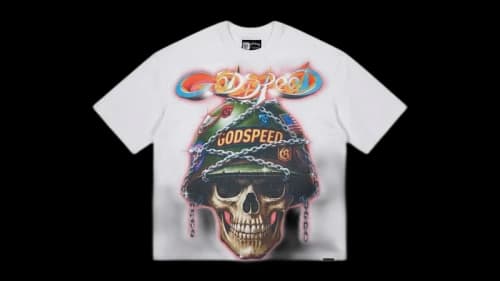 Godspeed Badges Of Honor T-shirt Snow