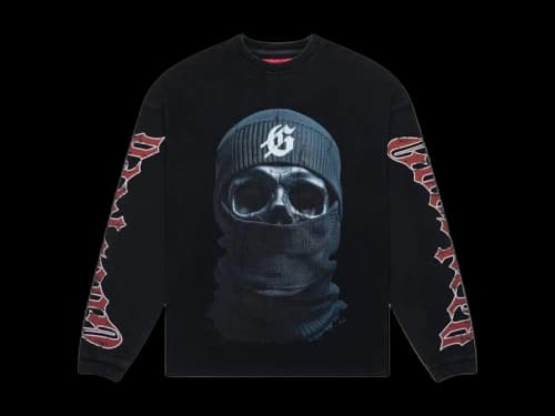 Godspeed Balaclava L/S Tee Black