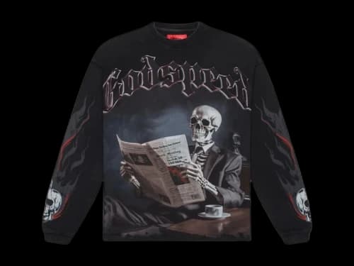 Godspeed Black Monday L/S Tee Black Wash