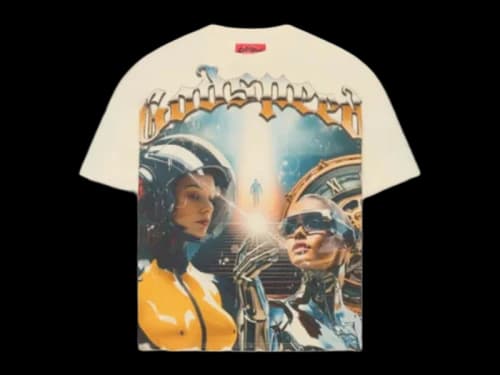 Godspeed Chosen One Layered L/S T-shirt Bone