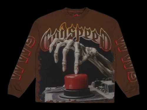 Godspeed Code Red Shirt Moch Wash