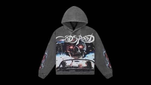 Godspeed Drive In Hoodie Grey Wash