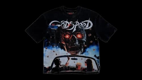 Godspeed Drive In T-shirt Black Wash